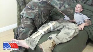 Private Tyler Fucks Sergeant Miles