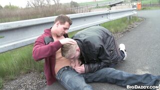 Men Fucking on the Road