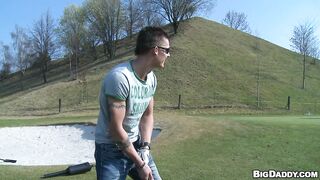 Bareback Sex on the Golf Course