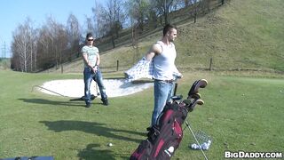 Bareback Sex on the Golf Course