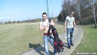 Bareback Sex on the Golf Course