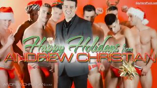 Hunky Santas. The Holiday Card (Uncensored)