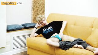 Twink Butt Play With Blond Boy Giulio
