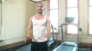 Colt Rivers - Gym jock taken down & edged
