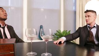 Interracial Sex In Suits