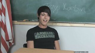 Beautiful Twink Interviewing - Trey Korbin
