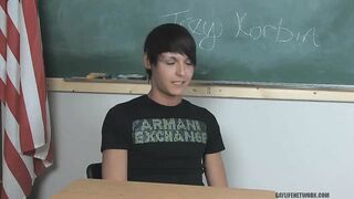 Beautiful Twink Interviewing - Trey Korbin