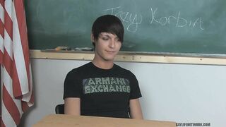 Beautiful Twink Interviewing - Trey Korbin