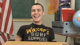 Candid Questions With a Cute Twink