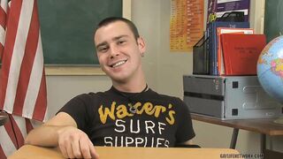 Candid Questions With a Cute Twink