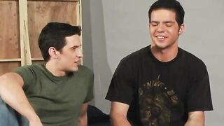 Michael Lucas Trains Jimmy Trips and Corey Cade