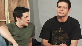 Michael Lucas Trains Jimmy Trips and Corey Cade