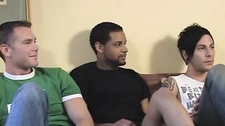 Michael Lucas Hosts a Foursome with 3 Guys