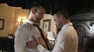 Mathew and Adriano Blow Their Loads