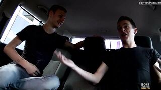 Big Dick Banging In The Back Seat