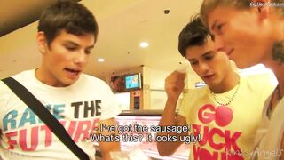 The barbecue row ends in reconciliation