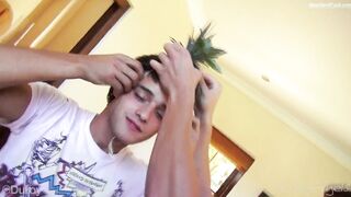 The barbecue row ends in reconciliation