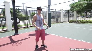 Shooting hoops and sucking dick