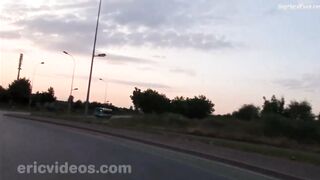 Matt gets deflowered & loaded on the side of the road