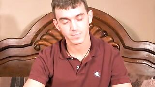 Muscular Navy Man's 1st Gay Sex