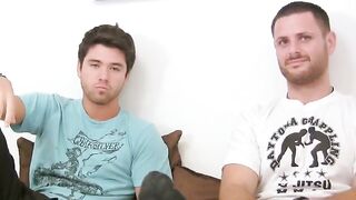 Tony's hot little bro gets his first gay hand job